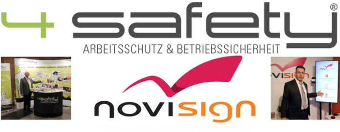 Novisign Und 4safety Beginnen Strategische Zusammenarbeit Kostenlos Pressemitteilungen Veroffentlichen Presseportal Bsozd Com